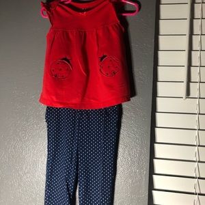 Ladybug pant outfit